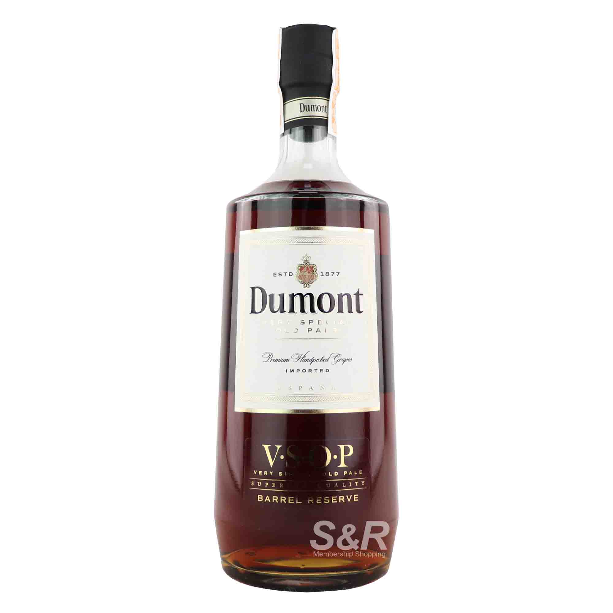 Dumont Very Special Old Pale Brandy 700mL Dumont Very Special Old Pale Brandy 700mL